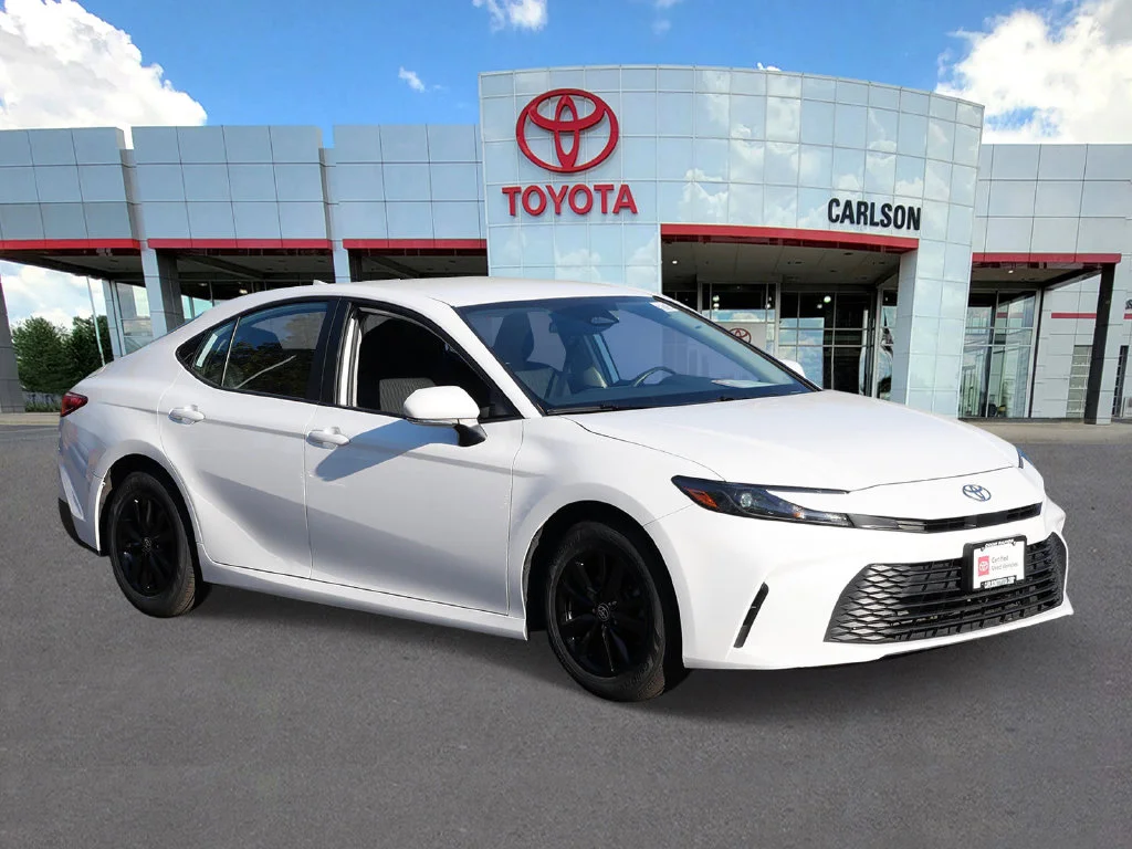 Certified 2025 Toyota Camry LE with VIN 4T1DAACK0SU156404 for sale in Minneapolis, Minnesota