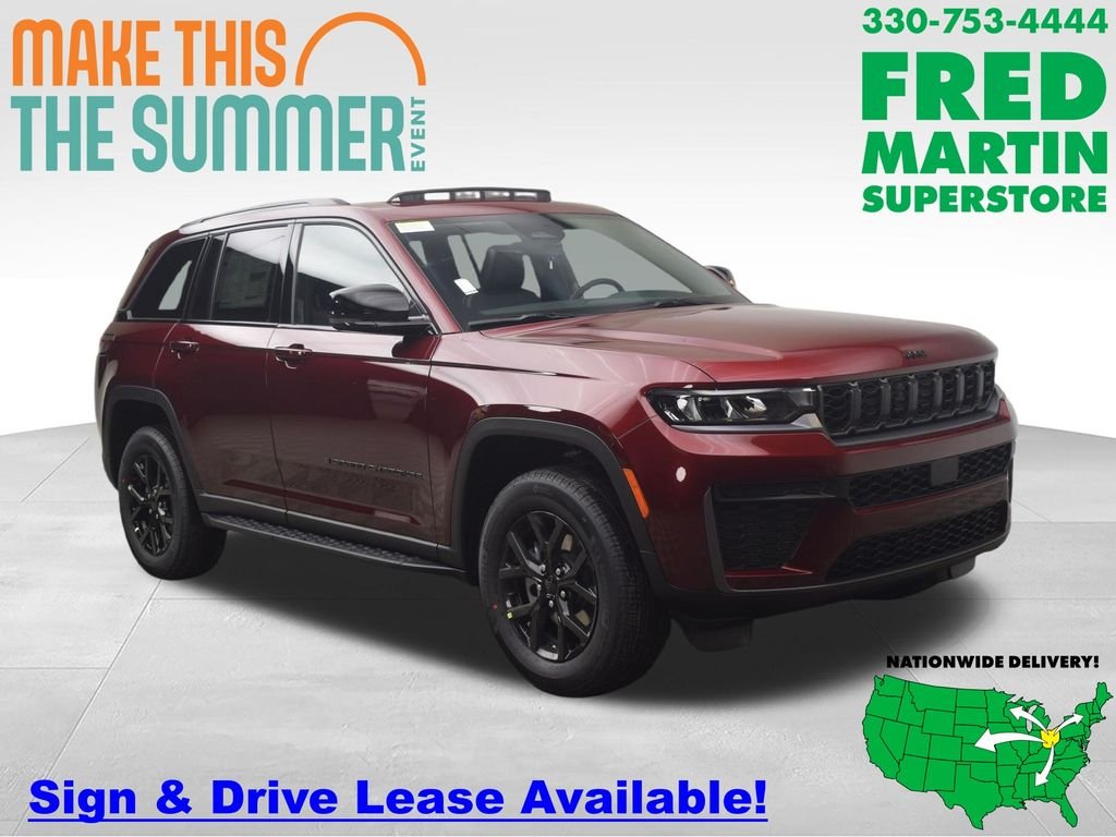 New 2026 Velvet Red Pearl-Coat Exterior Paint Jeep Altitude image 1