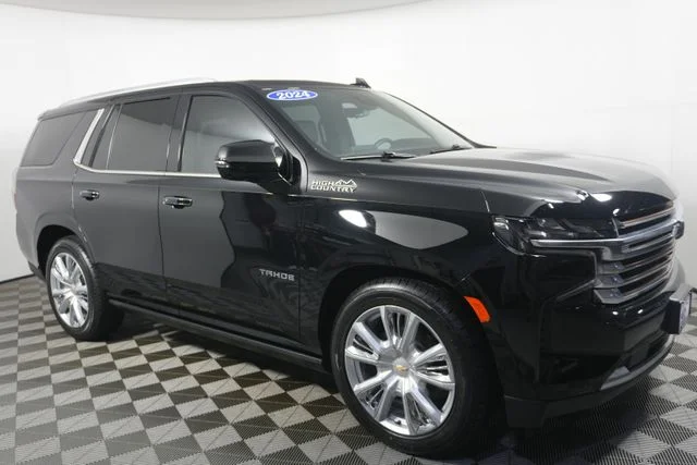 Certified Used 2024 Black Chevrolet High Country image 1