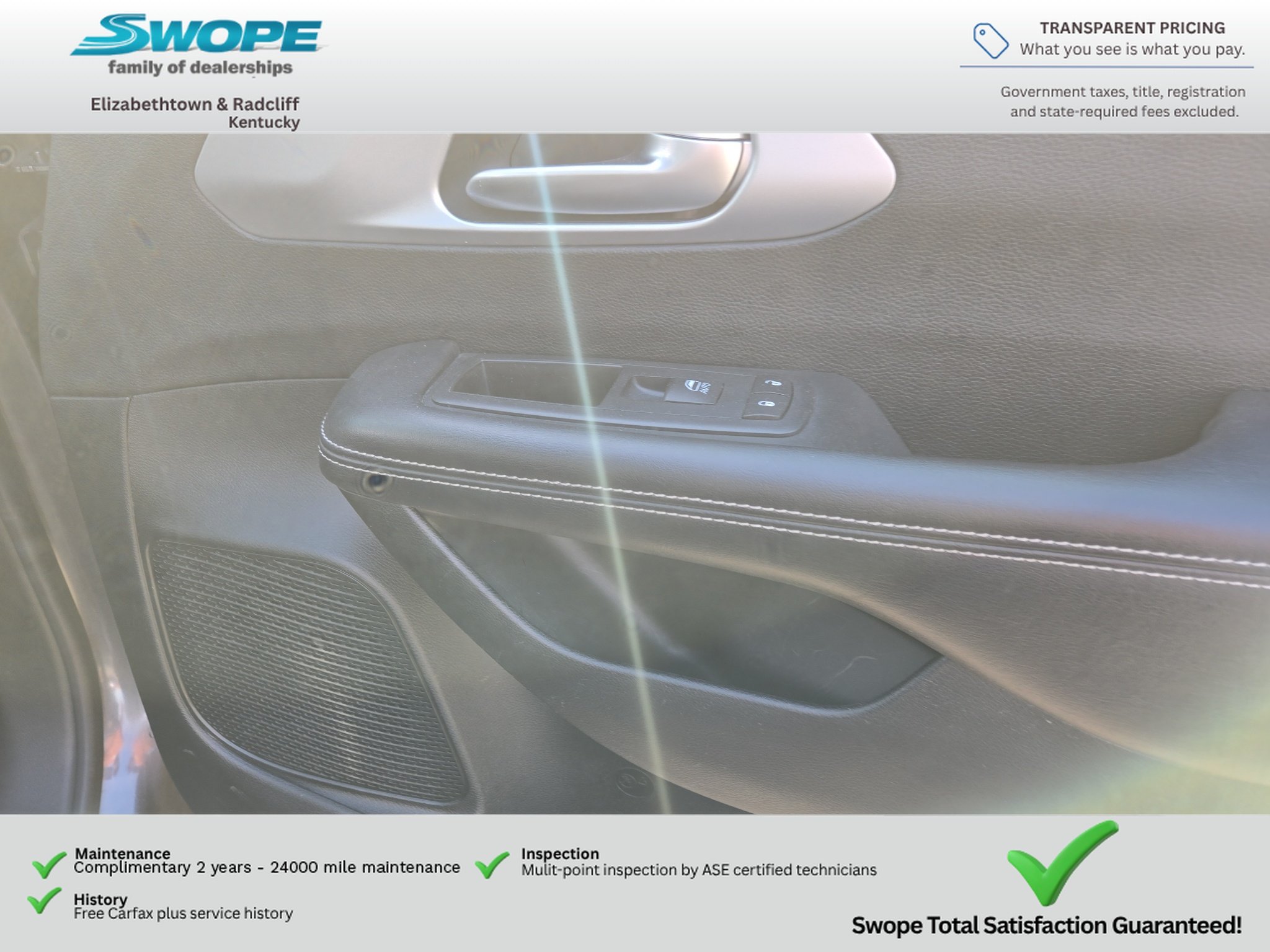 Used 2018 Granite Crystal Metallic Clearcoat Chrysler Touring L image 14