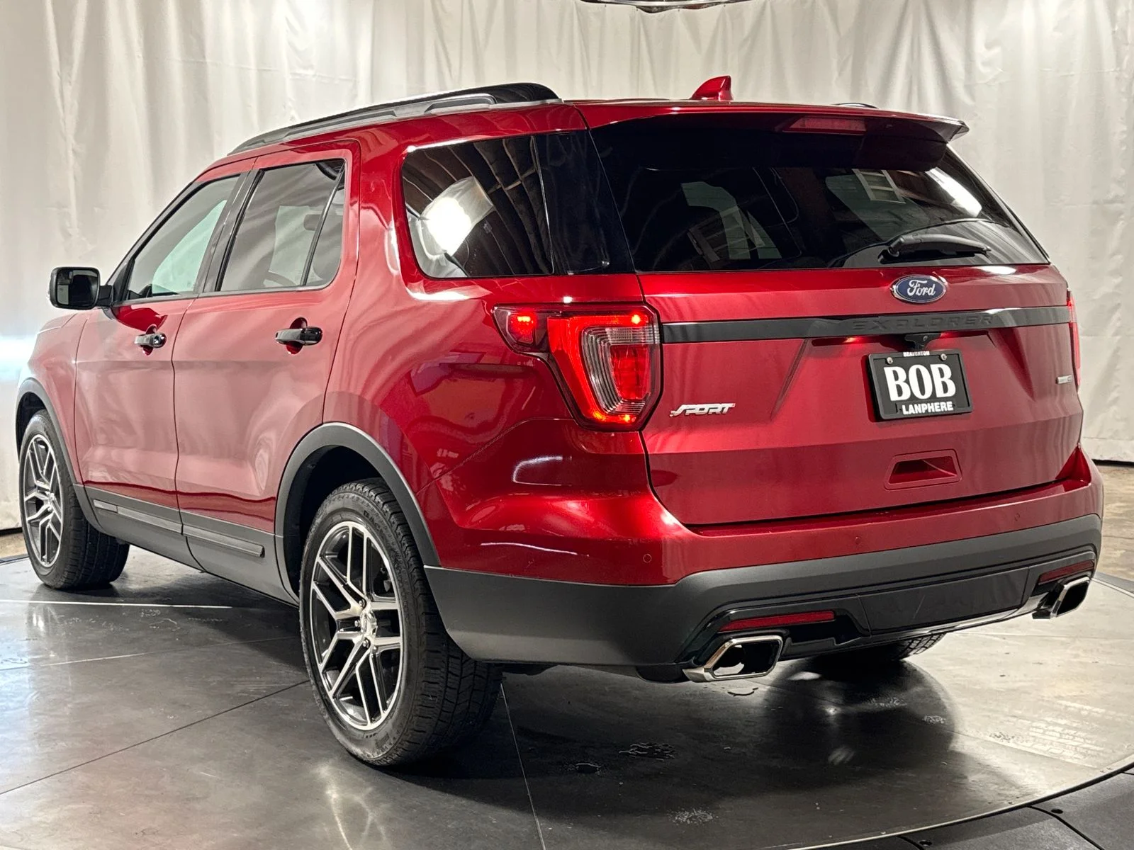 Used 2017 Red Ford Sport image 9