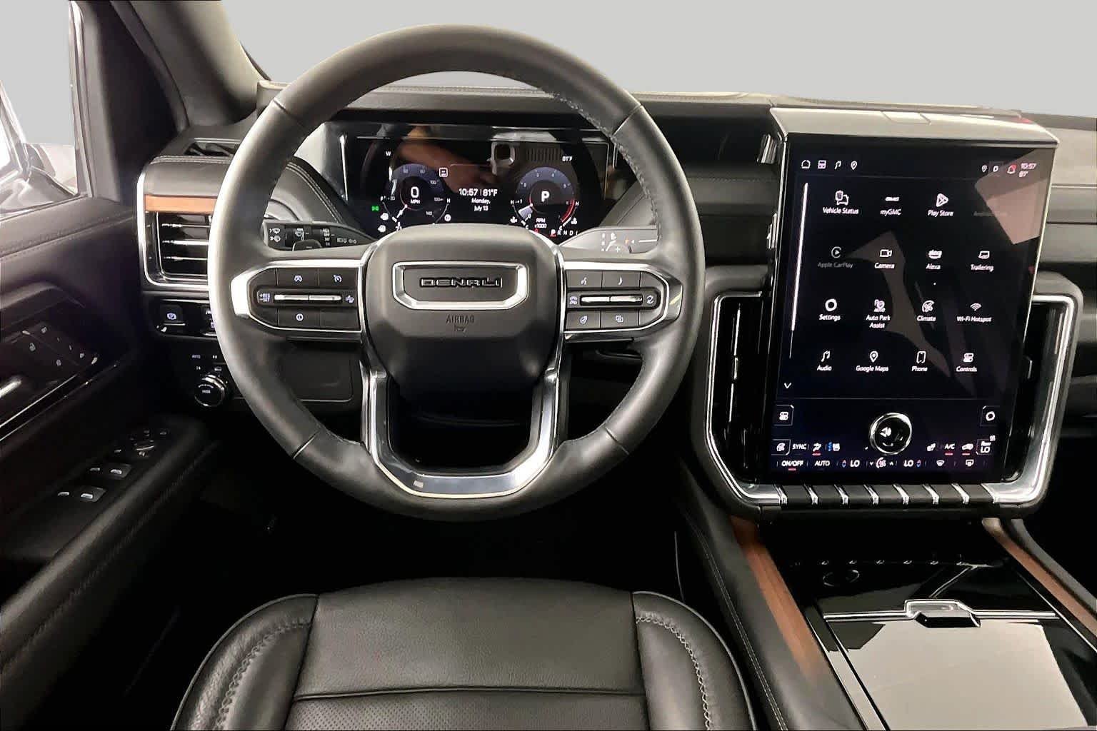 Used 2025 White Frost Tricoat GMC Denali image 6