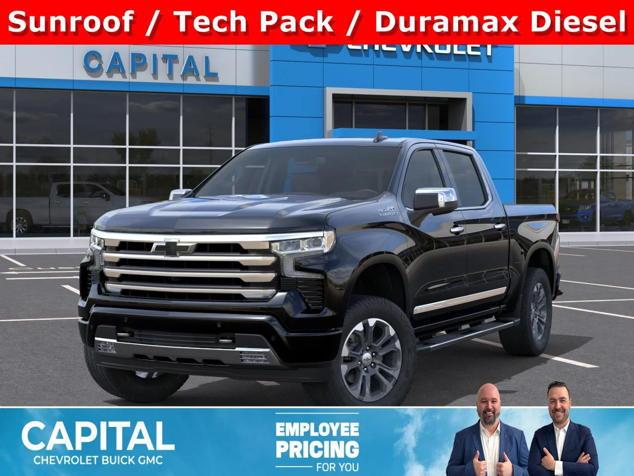 New 2026 Black Chevrolet High Country image 1