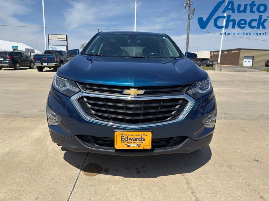 Used 2021 Chevrolet Equinox LT with VIN 3GNAXUEV1ML381532 for sale in Storm Lake, IA