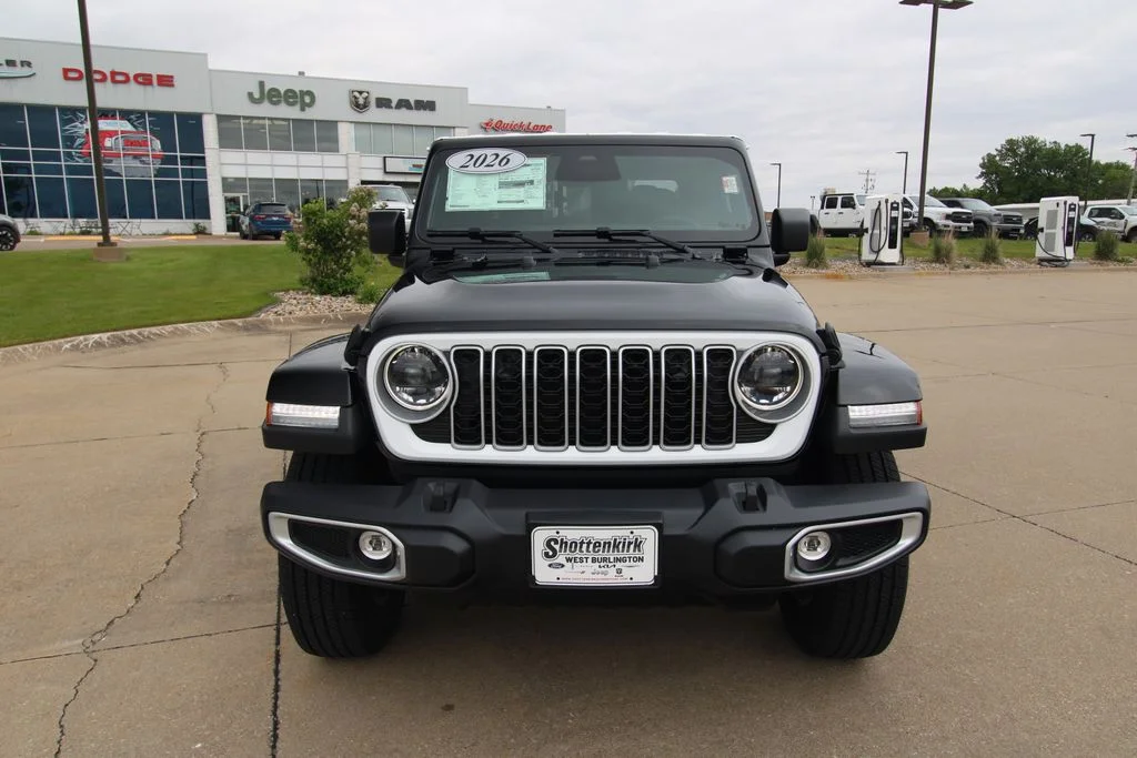 New 2026 Black Clear-Coat Exterior Paint Jeep Sahara image 2