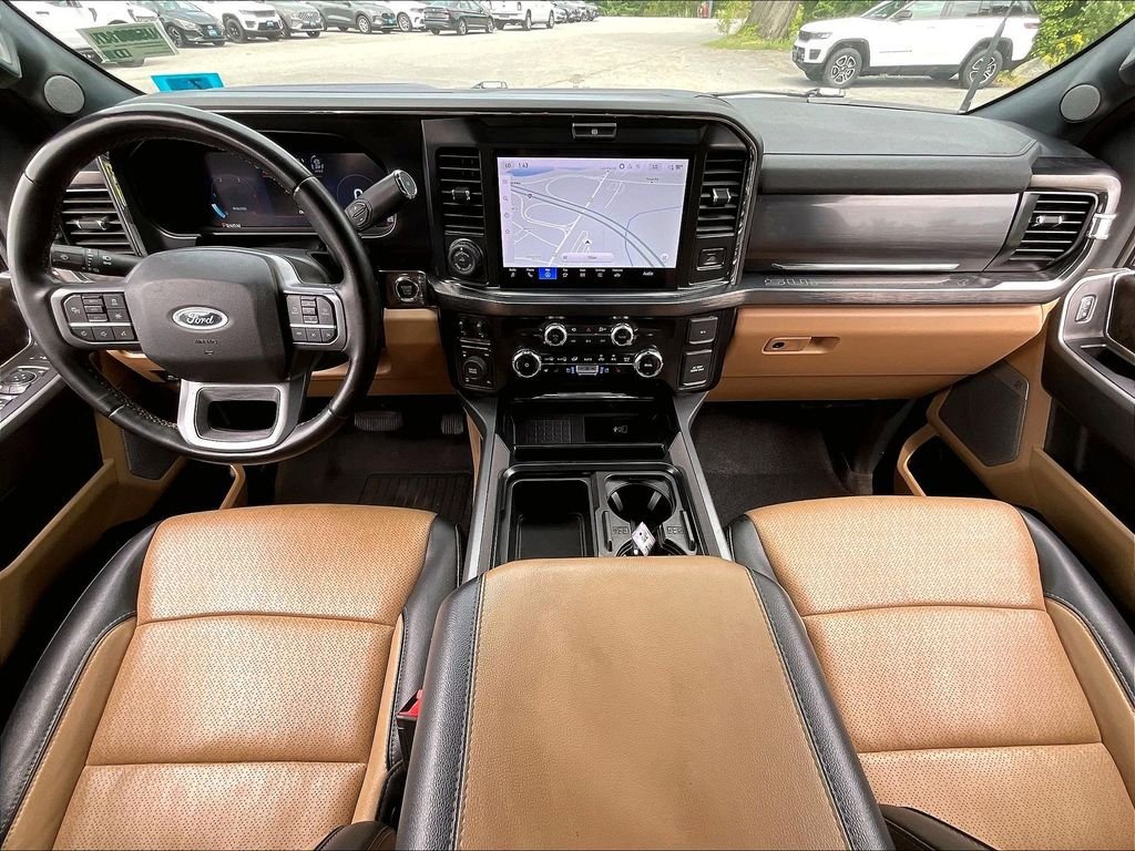 Used 2026 Glacier Gray Metallic Tri-Coat Ford Lariat image 20