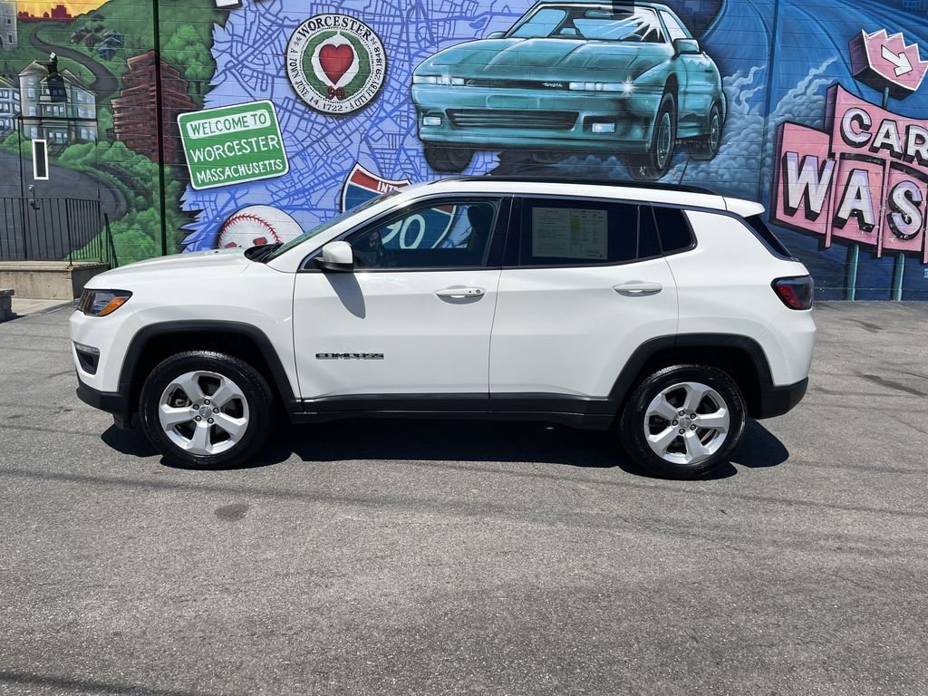 Certified Used 2021 White Jeep Latitude image 2