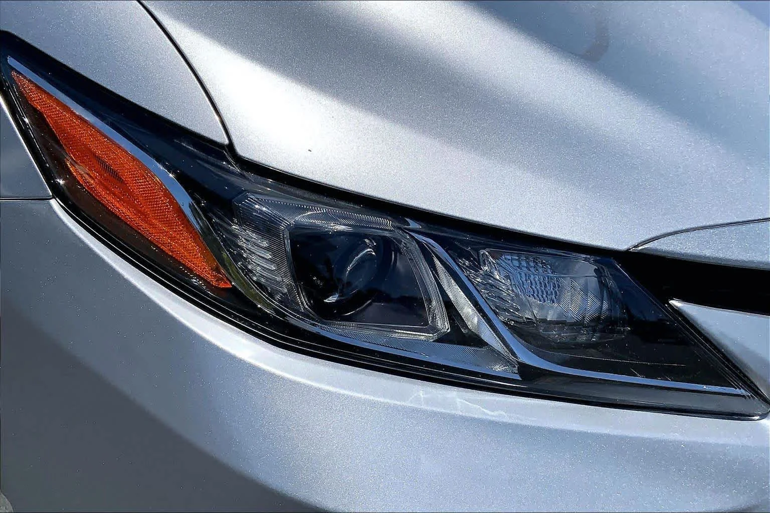 Used 2022 Celestial Silver Metallic Toyota LE image 26