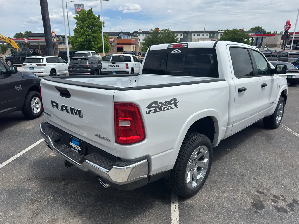 New 2026 Bright White Clear-Coat Exterior Paint RAM Big Horn image 5