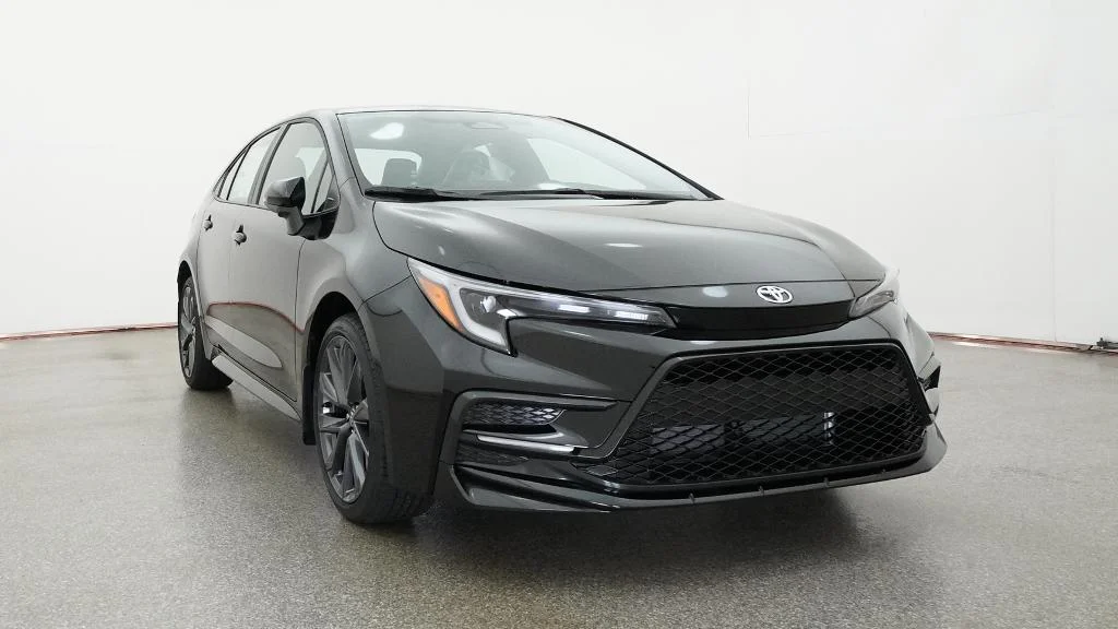 New 2026 Midnight Black Metallic Toyota SE image 7