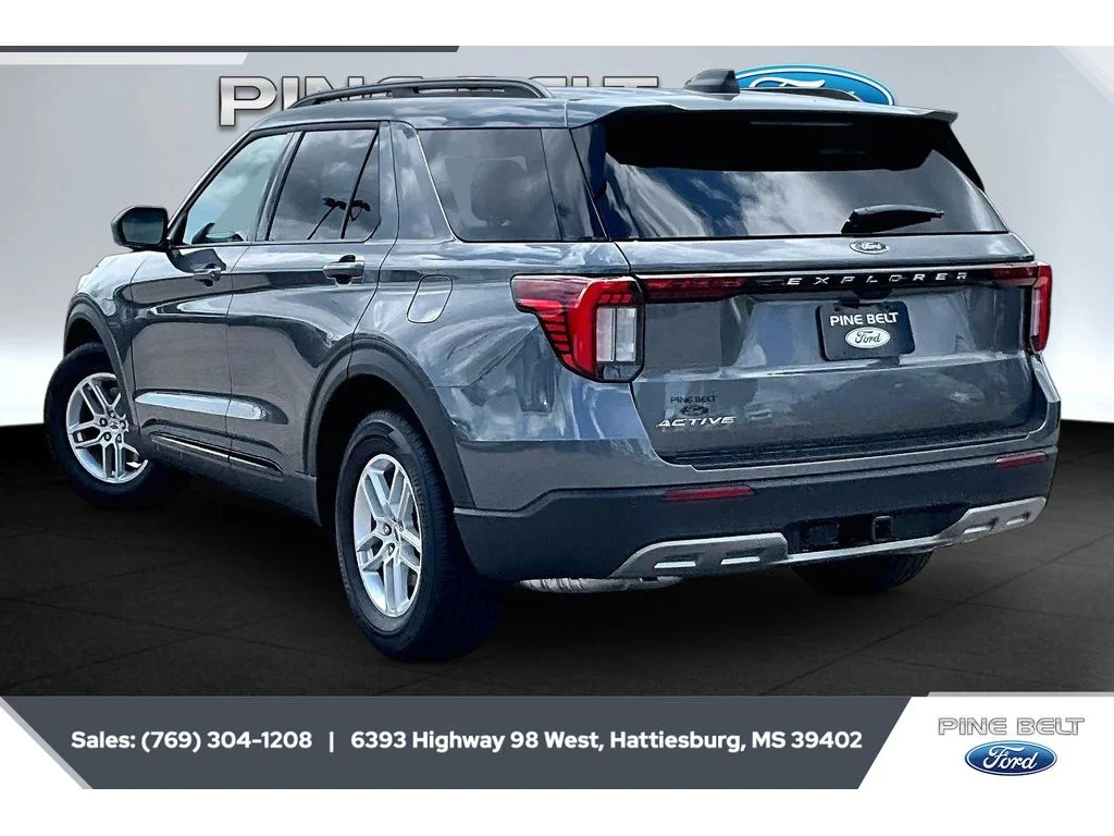 New 2026 Carbonized Gray Metallic Ford Active image 2