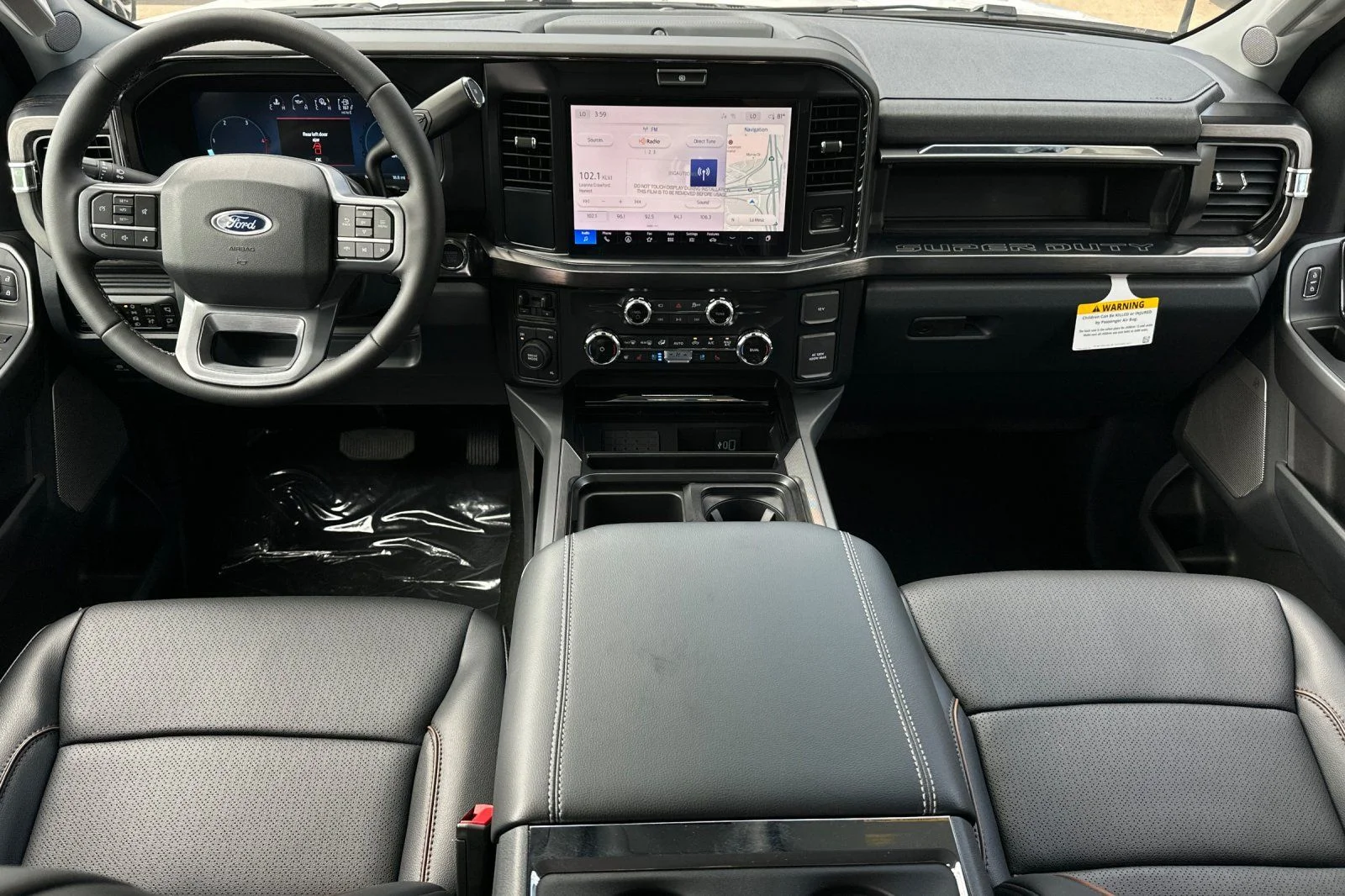 New 2026 Star White Metallic Tri-Coat Ford F-350® Lariat® image 11