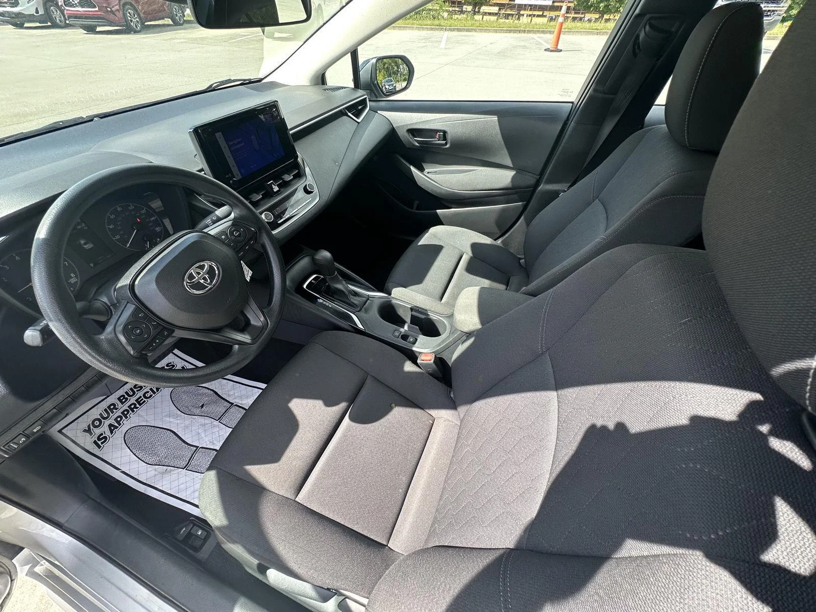Used 2023 Classic Silver Metallic Toyota LE image 10