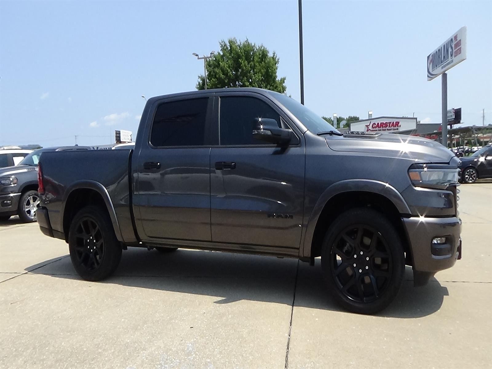 Used 2025 Granite Crystal Metallic Clear Coat (pau) RAM Laramie image 5