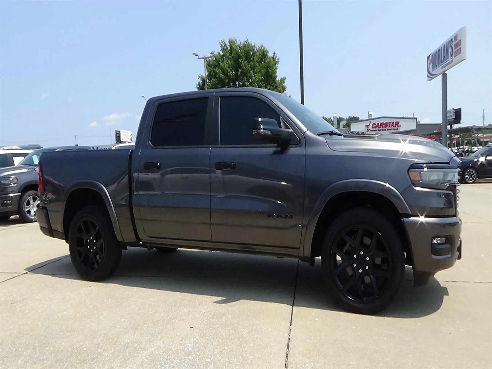 Used 2025 Granite Crystal Metallic Clear Coat (pau) RAM Laramie image 5