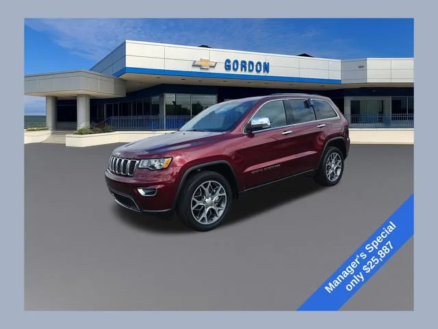 Used 2021 Red Jeep Limited 4x4 image 1