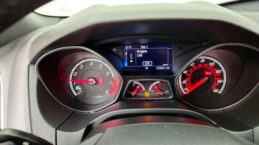 Used 2014 Performance Blue Ford ST Hatchback w/ ST2 Equipment Group & RECARO Sport Seats image 14