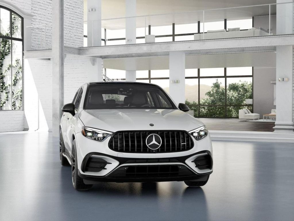 New 2027 MANUFAKTUR Moonlight White Metallic Mercedes-Benz AMG® GLC 53 4MATIC+ Coupe image 8