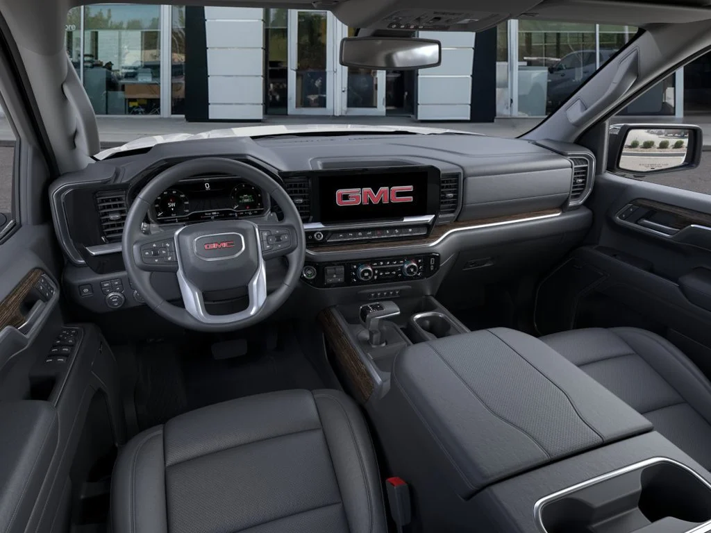 New 2026 Glacier White Tricoat GMC SLT image 15