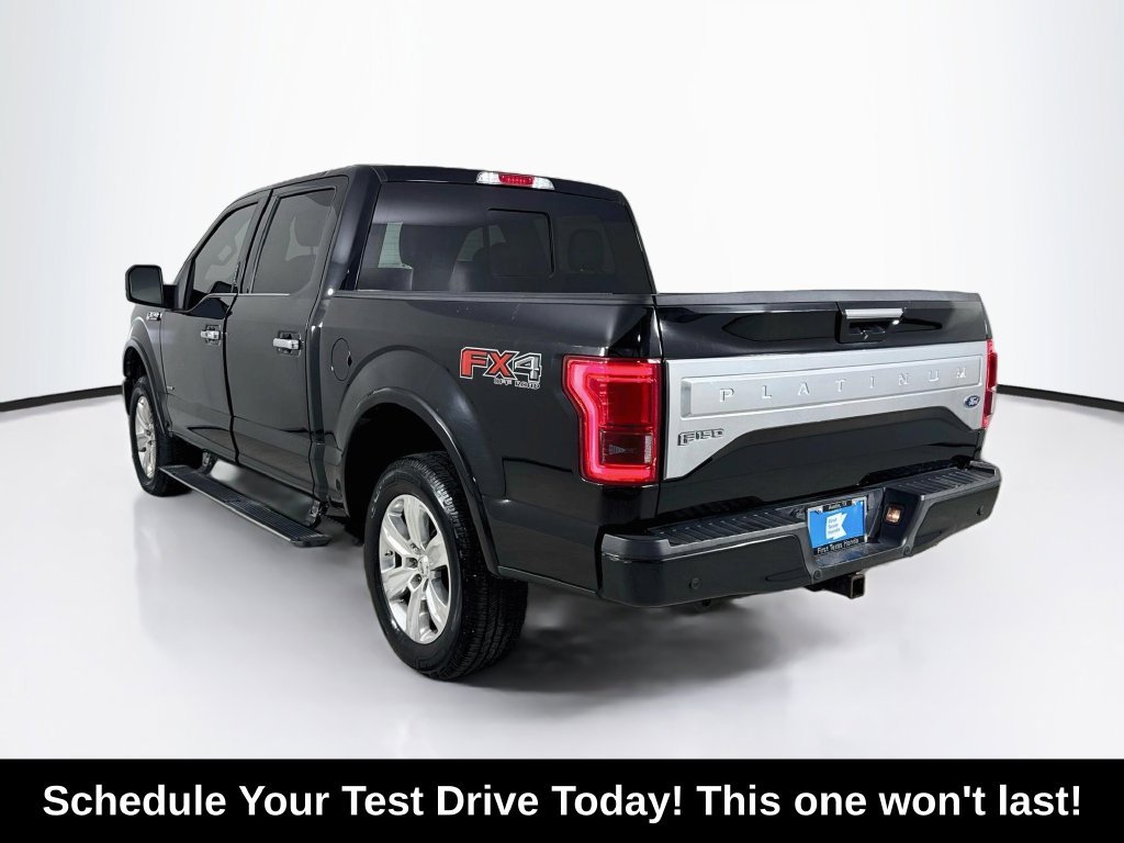 Used 2016 Shadow Black Ford Platinum image 6