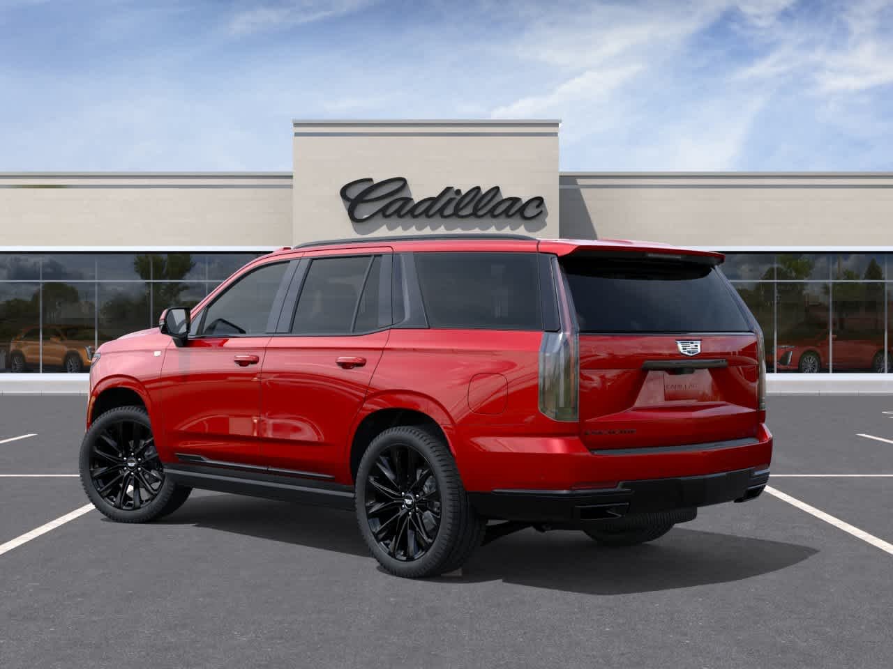 New 2027 Radiant Red Tintcoat Cadillac Platinum Sport image 3