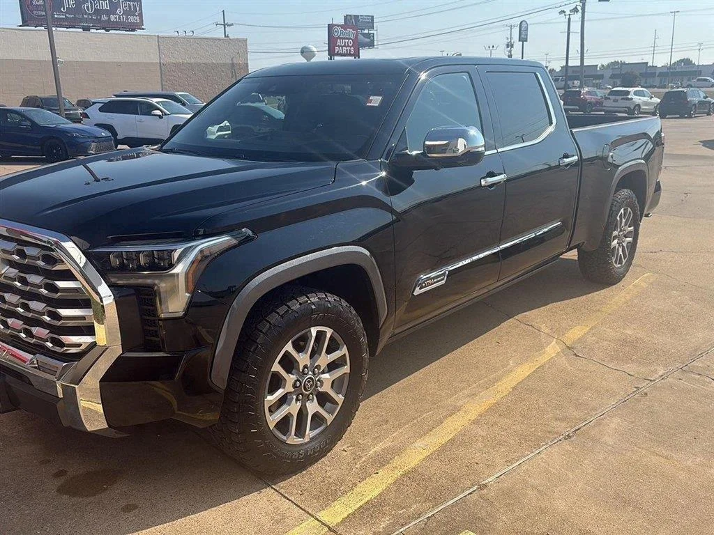 Used 2024 Midnight Black Metallic TOYOTA 1794 EDITION CREWMAX 6.5