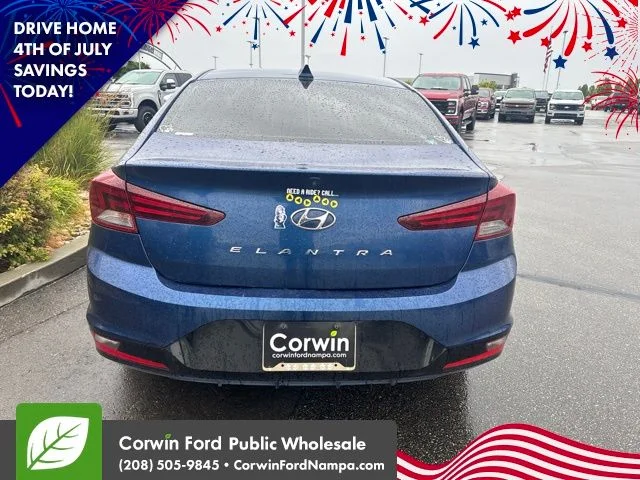 Used 2020 Blue Hyundai SEL image 8