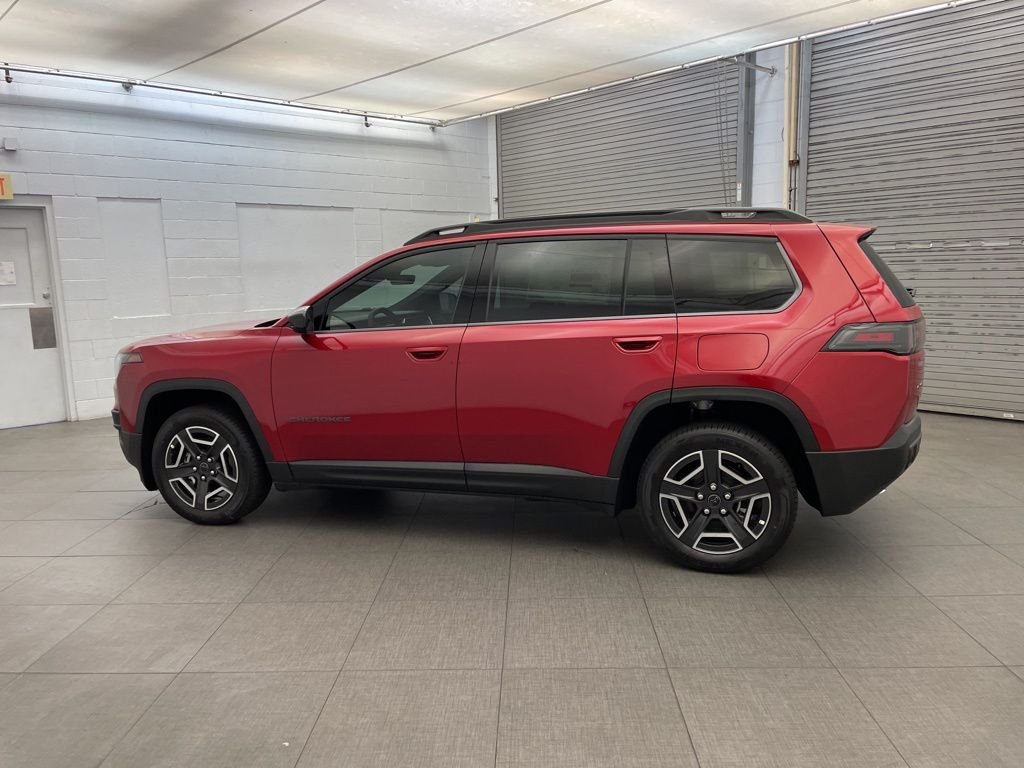 New 2026 Red Hot Pearl-Coat Exterior Paint Jeep Laredo image 8