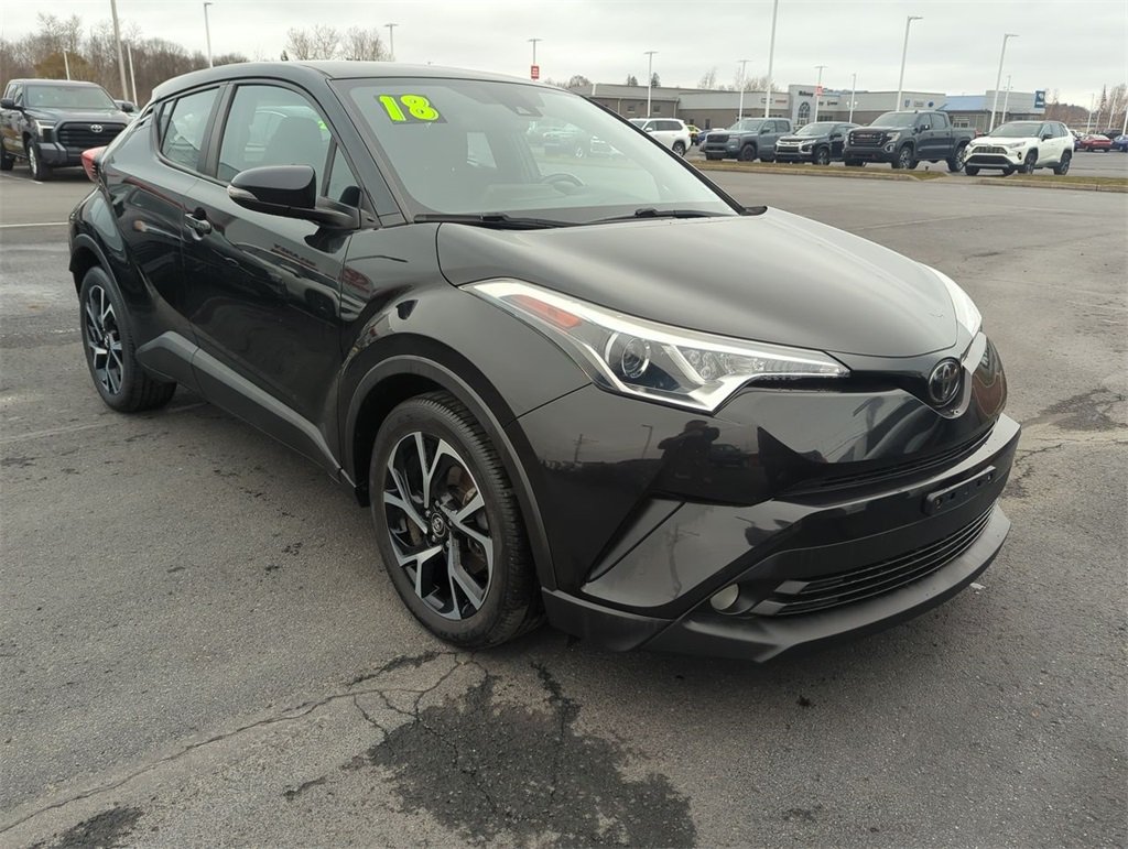 Used 2018 Toyota C-HR XLE Premium with VIN NMTKHMBXXJR056186 for sale in Dubois, PA