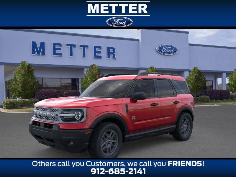 Red 2025 Ford Bronco Sport SUV / Crossover All-Wheel Drive 8-Speed Automatic