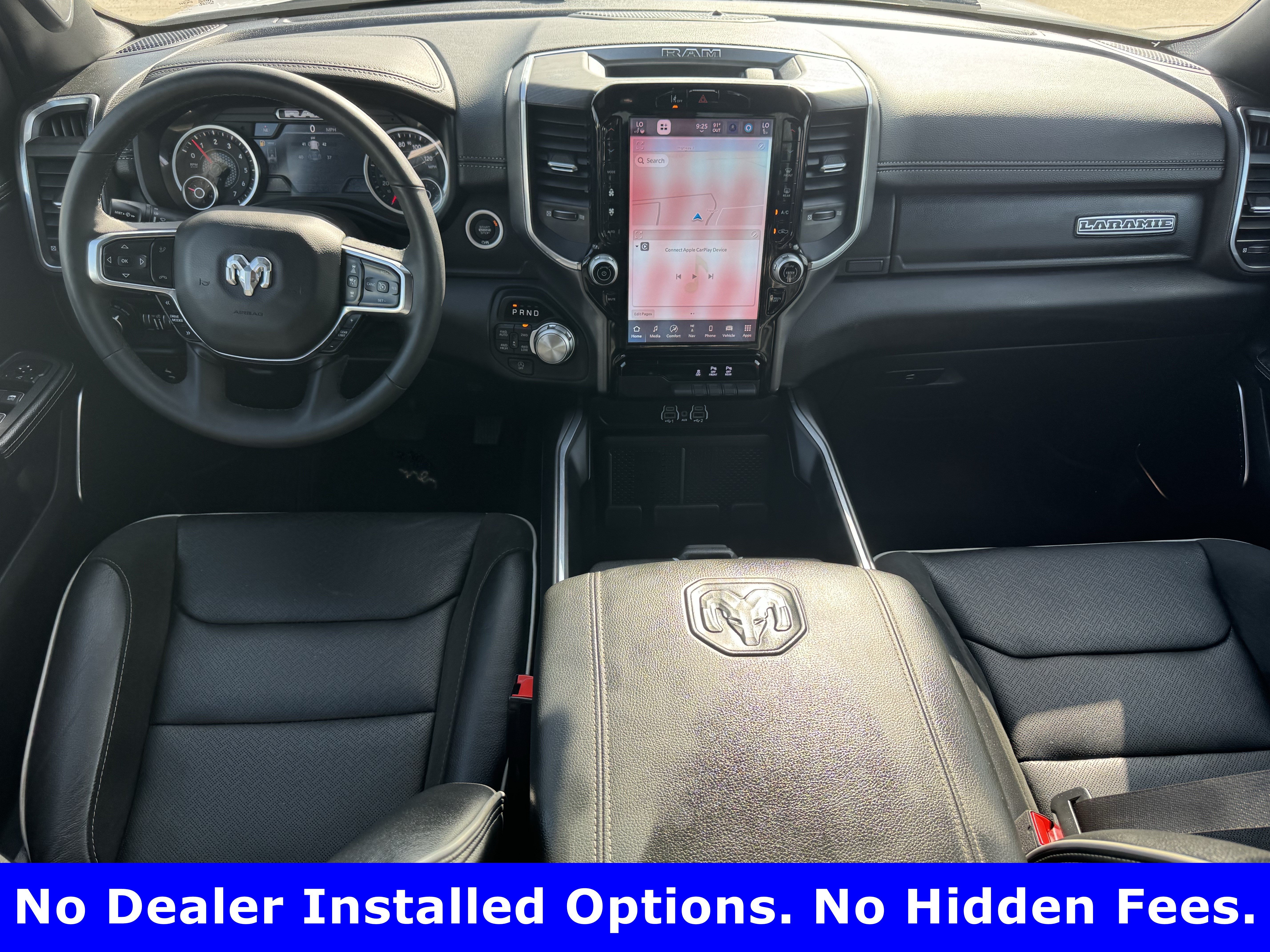 Used 2025 Bright White Clearcoat Ram Laramie image 9