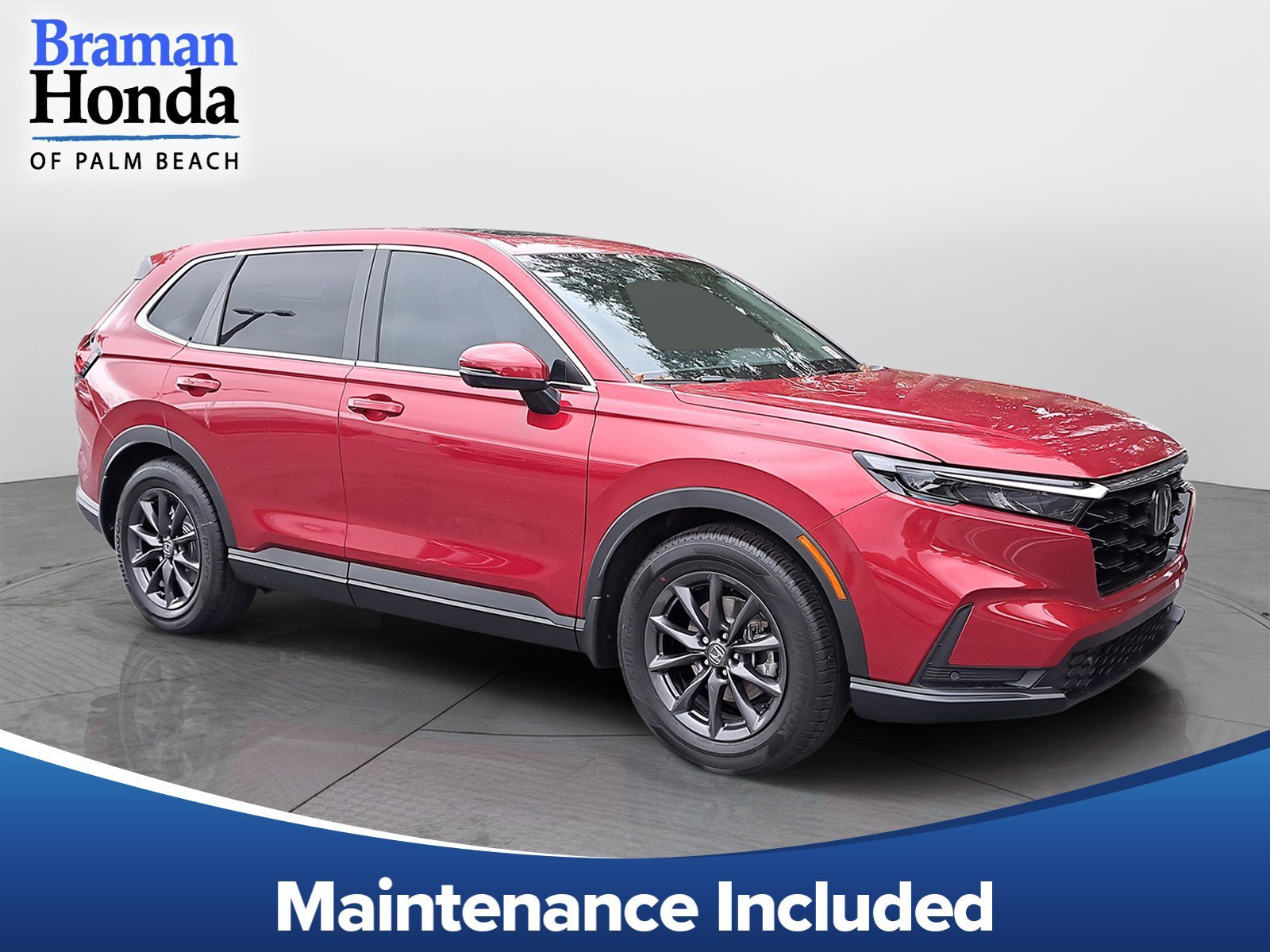 New 2026 Radiant Red Metallic Honda EX-L image 1