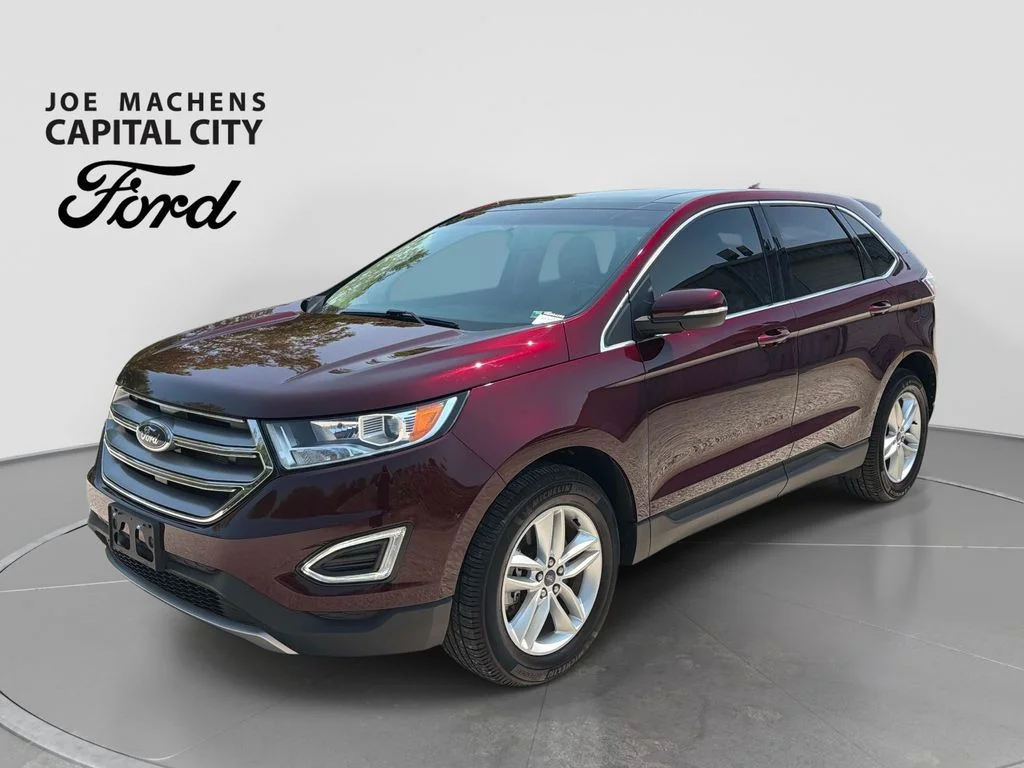 Used 2017 Red Ford SEL image 9