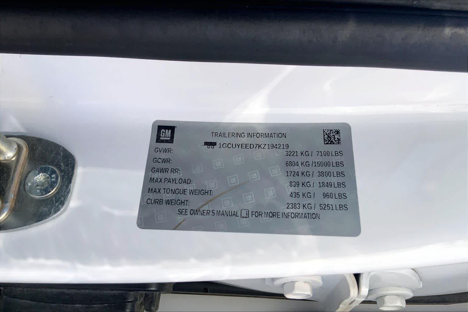 Used 2019 Summit White Chevrolet RST image 37