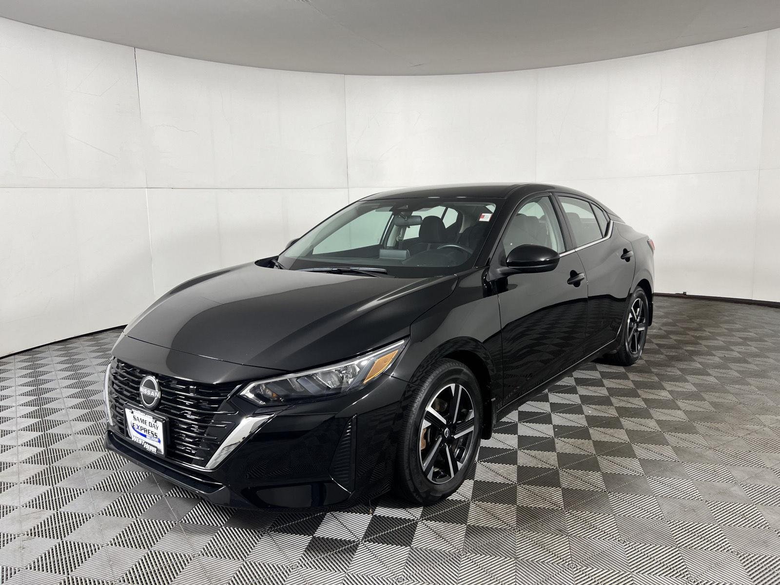 Used 2024 Super Black Nissan SV image 4