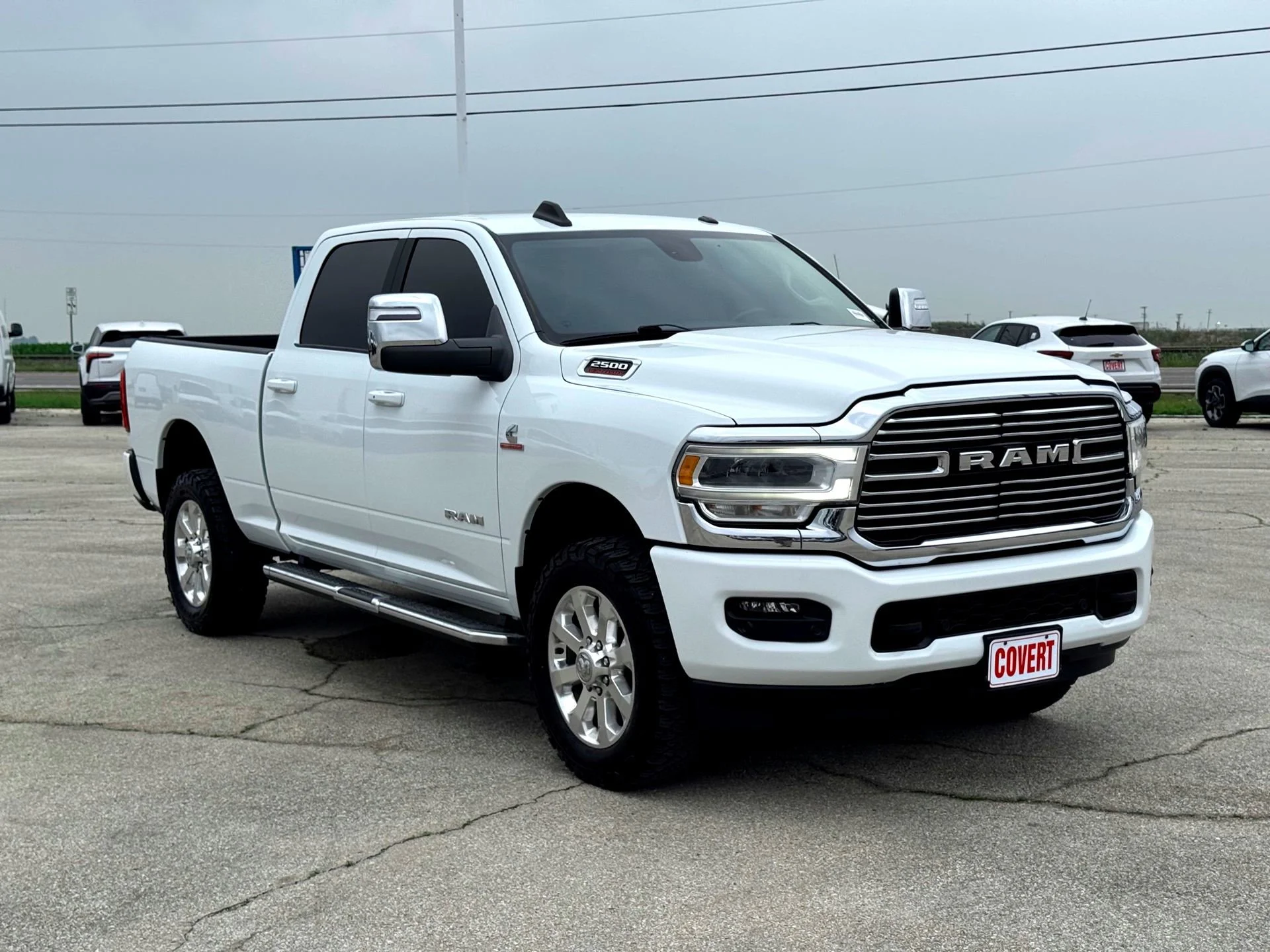 Used 2023 Bright White Clearcoat Ram Laramie image 5