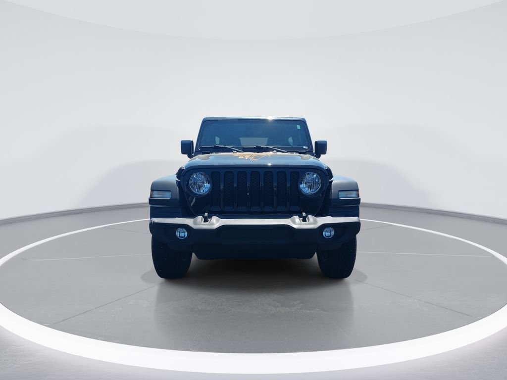 Used 2021 Black Jeep Unlimited Sport image 3