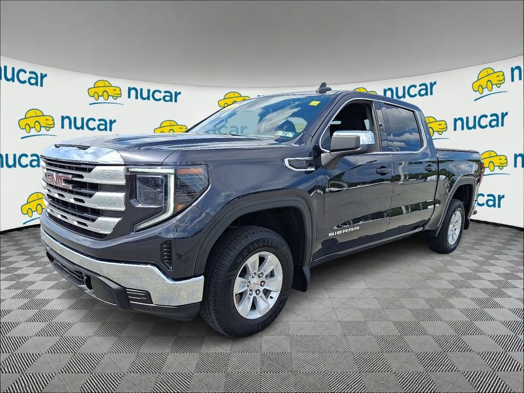 Used 2023 Silver GMC SLE image 3