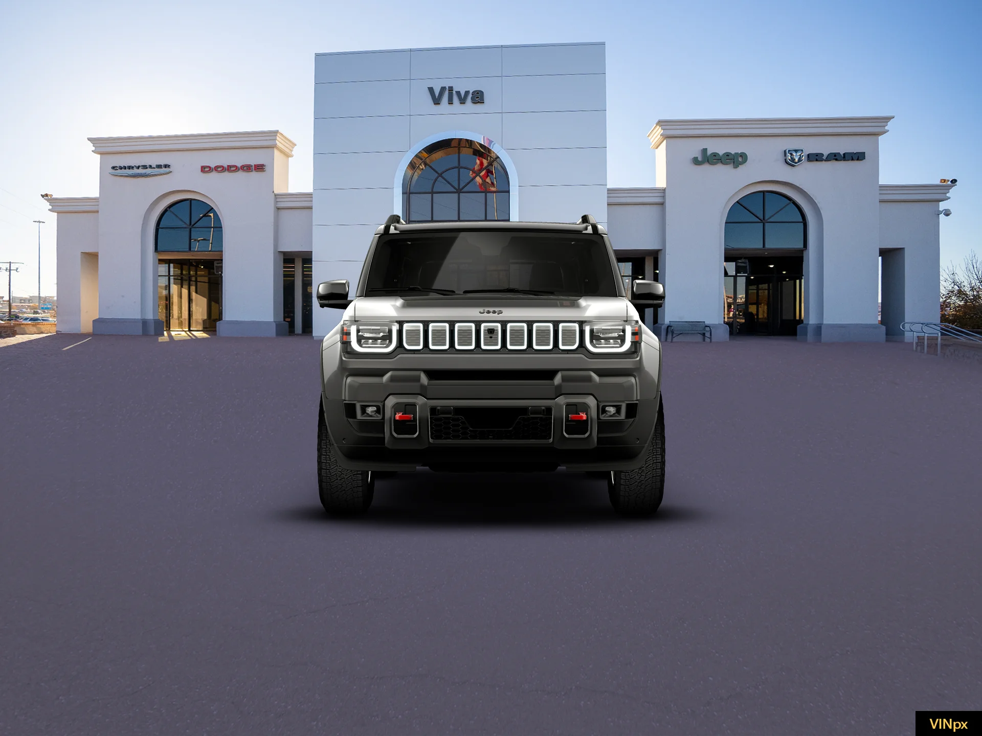 New 2026 Ceramic Gray Clear-Coat Exterior Paint Jeep Moab image 12
