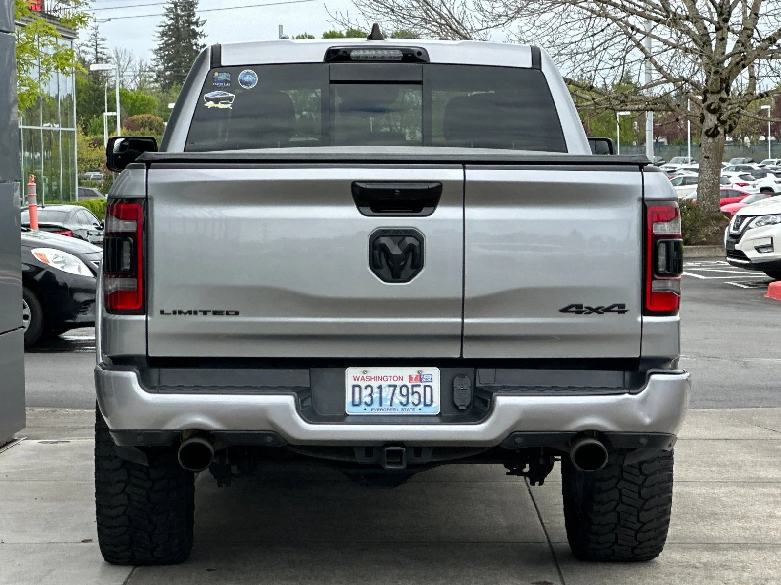 Used 2023 Billet Silver Metallic Clearcoat Ram Limited image 4