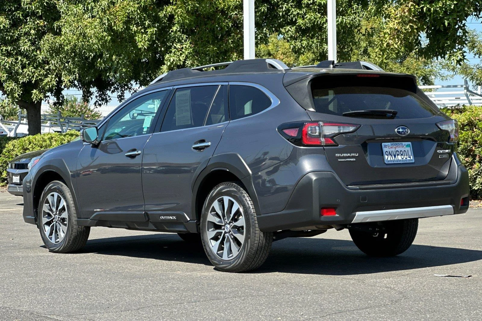 Used 2024 Magnetite Gray Metallic Subaru Touring image 5