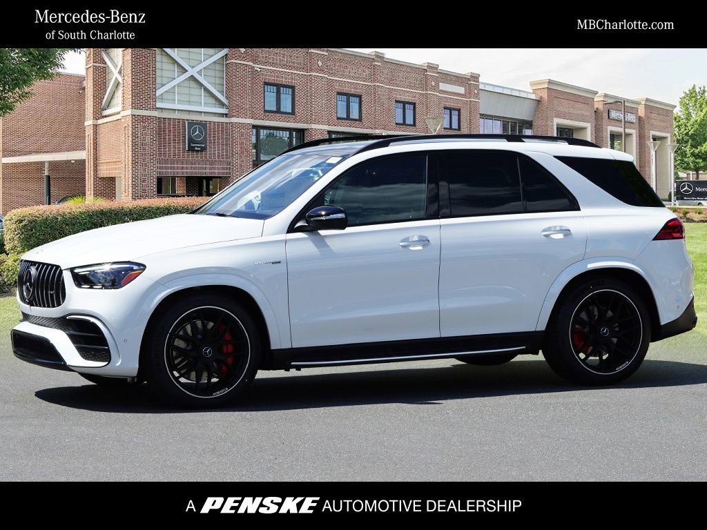 New 2026 MANUFAKTUR Moonlight White Metallic Mercedes-Benz GLE 63 S AMG® image 64