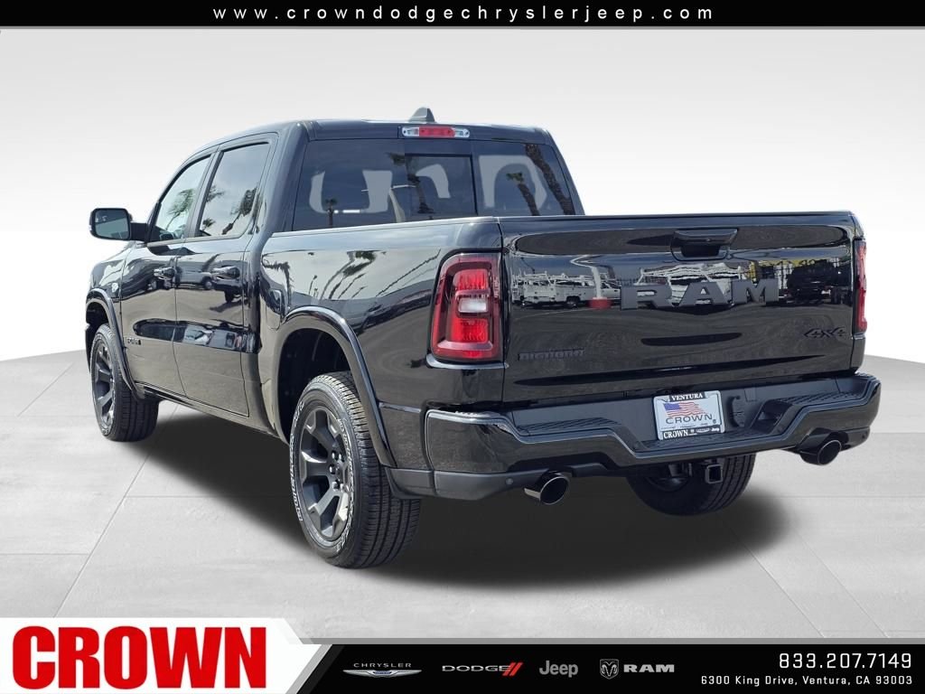 New 2026 Diamond Black Crystal Pearl-Coat Exterior Paint RAM Big Horn/Lone Star image 7