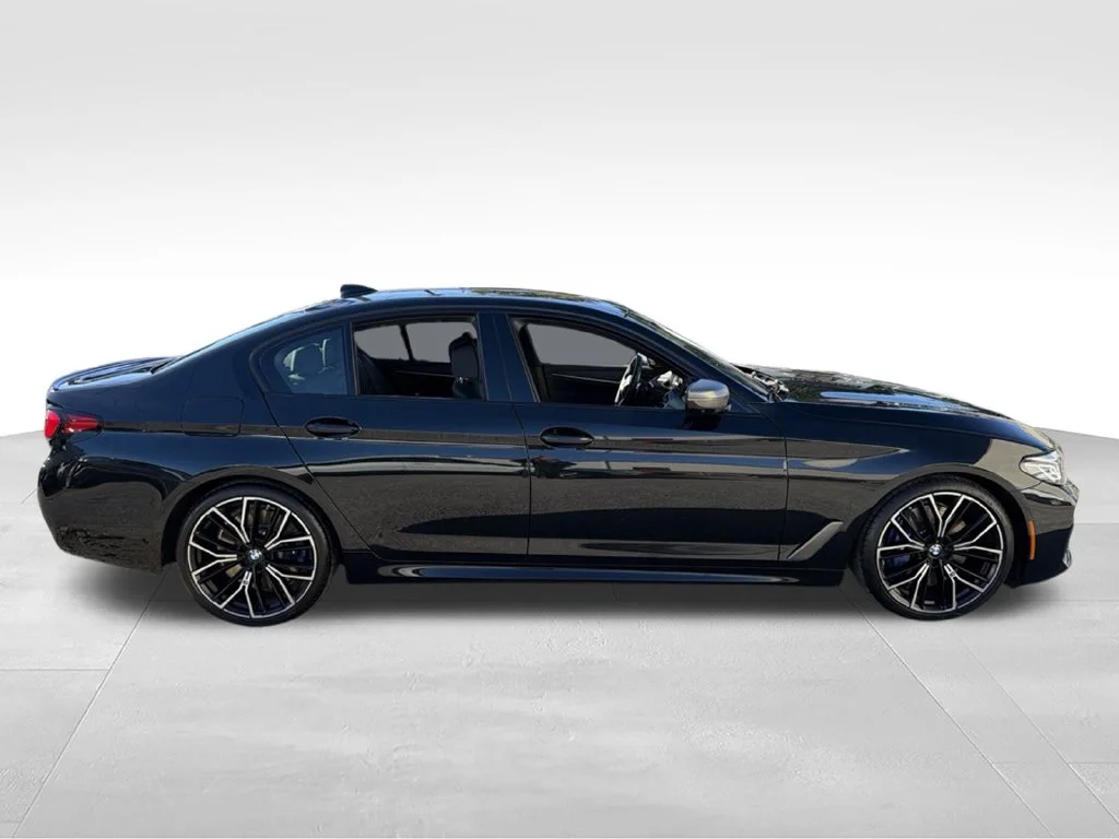 Used 2023 Black BMW M550i xDrive image 8