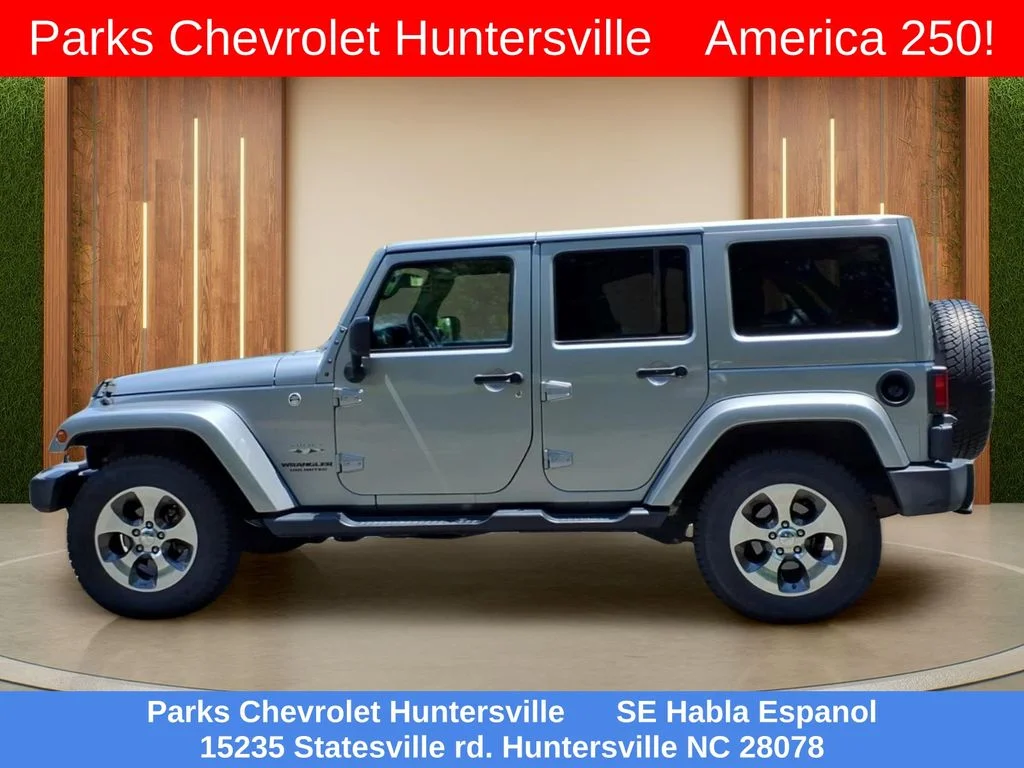 Certified Used 2017 Silver Jeep Unlimited Sahara image 28