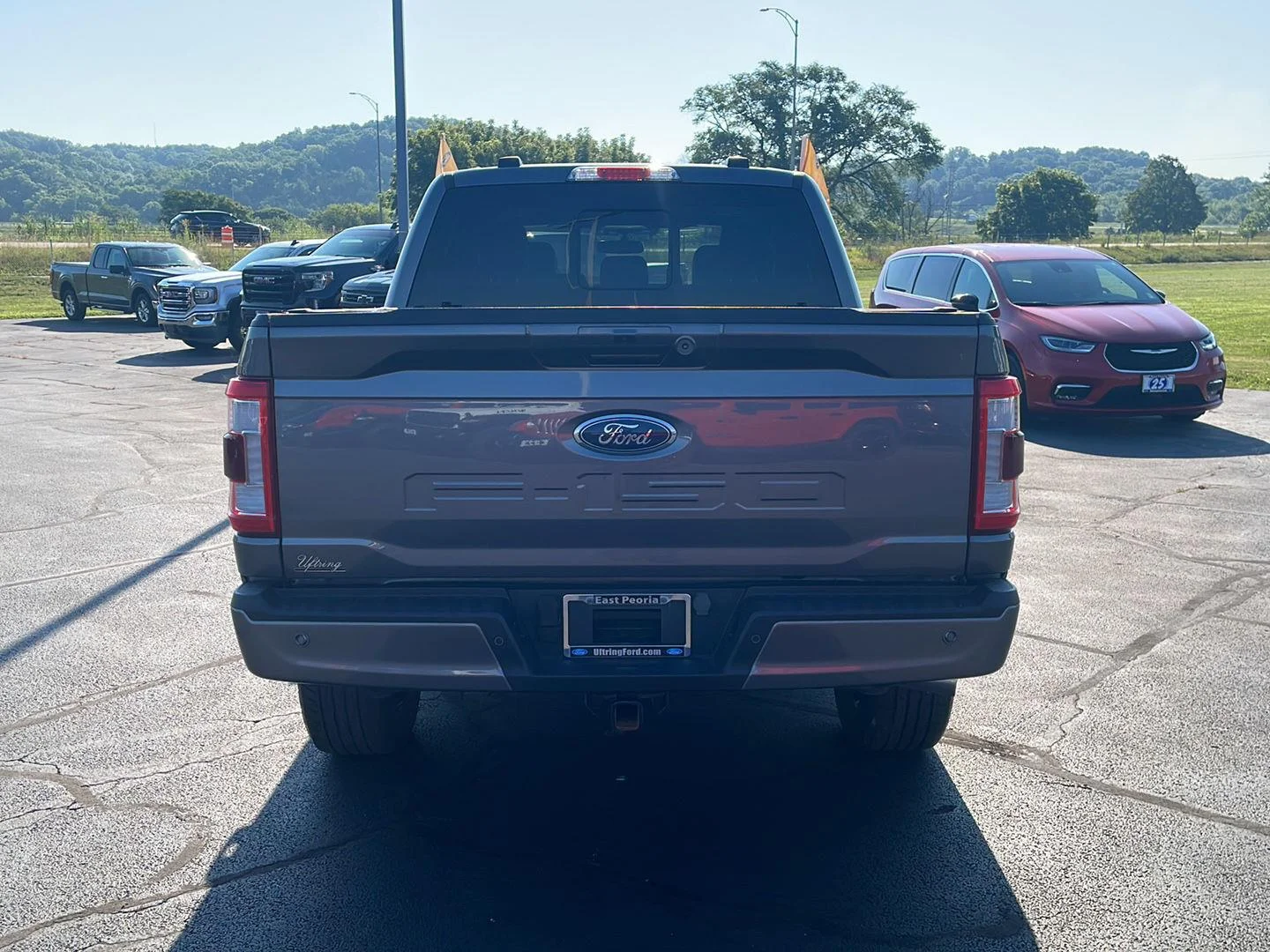 Used 2023 Carbonized Gray Ford LARIAT image 4