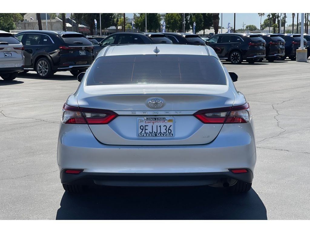 Used 2023 Celestial Silver Metallic Toyota LE image 5