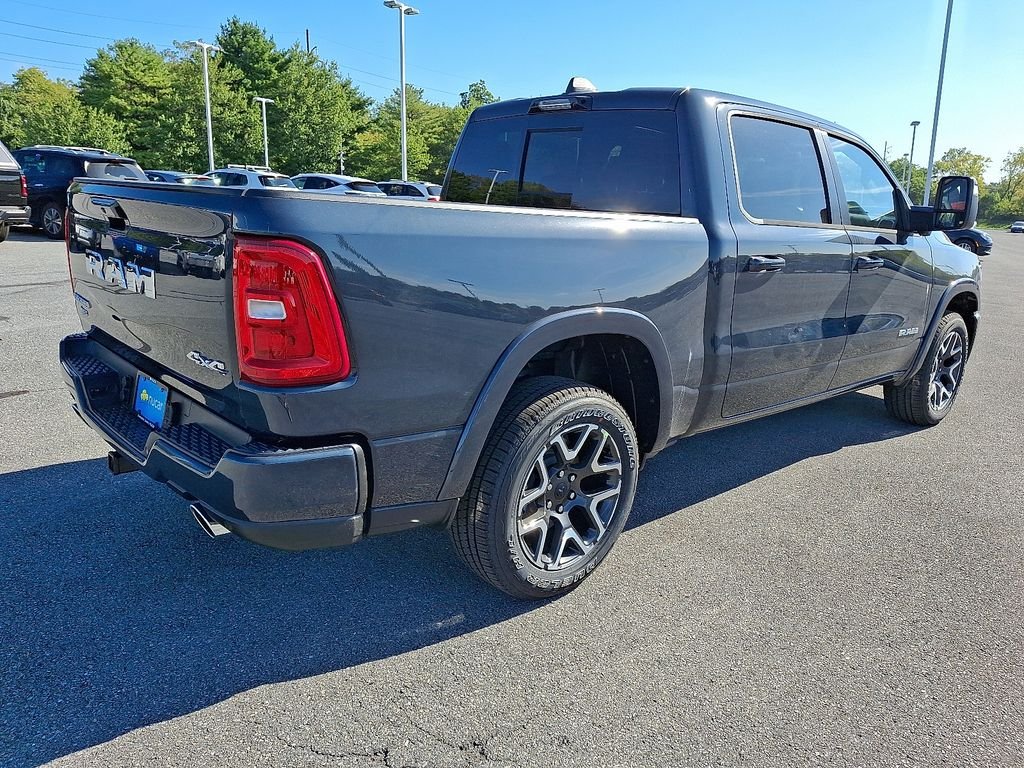 New 2026 Forged Blue Metallic Exterior Paint RAM Laramie image 4