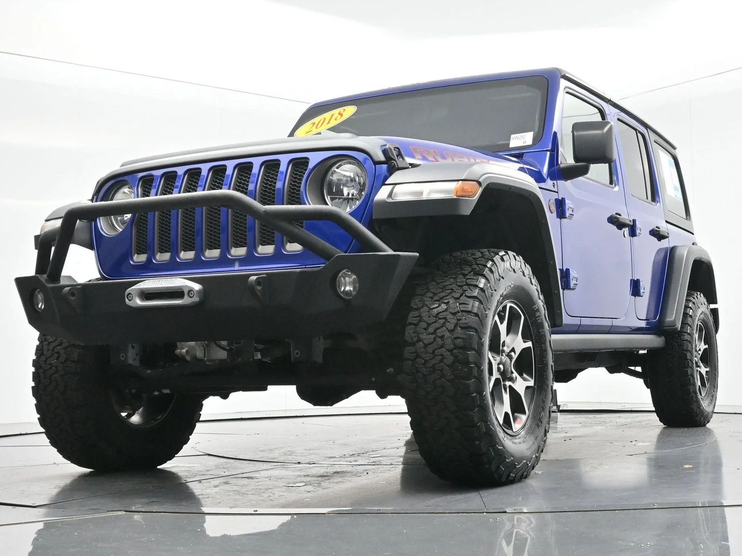 Used 2018 Ocean Blue Metallic Clearcoat Jeep Rubicon image 47