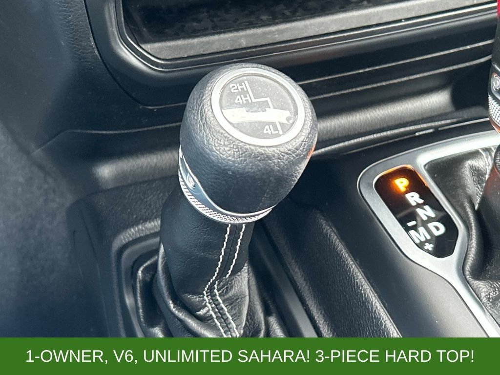 Used 2018 White Jeep Unlimited Sahara image 26